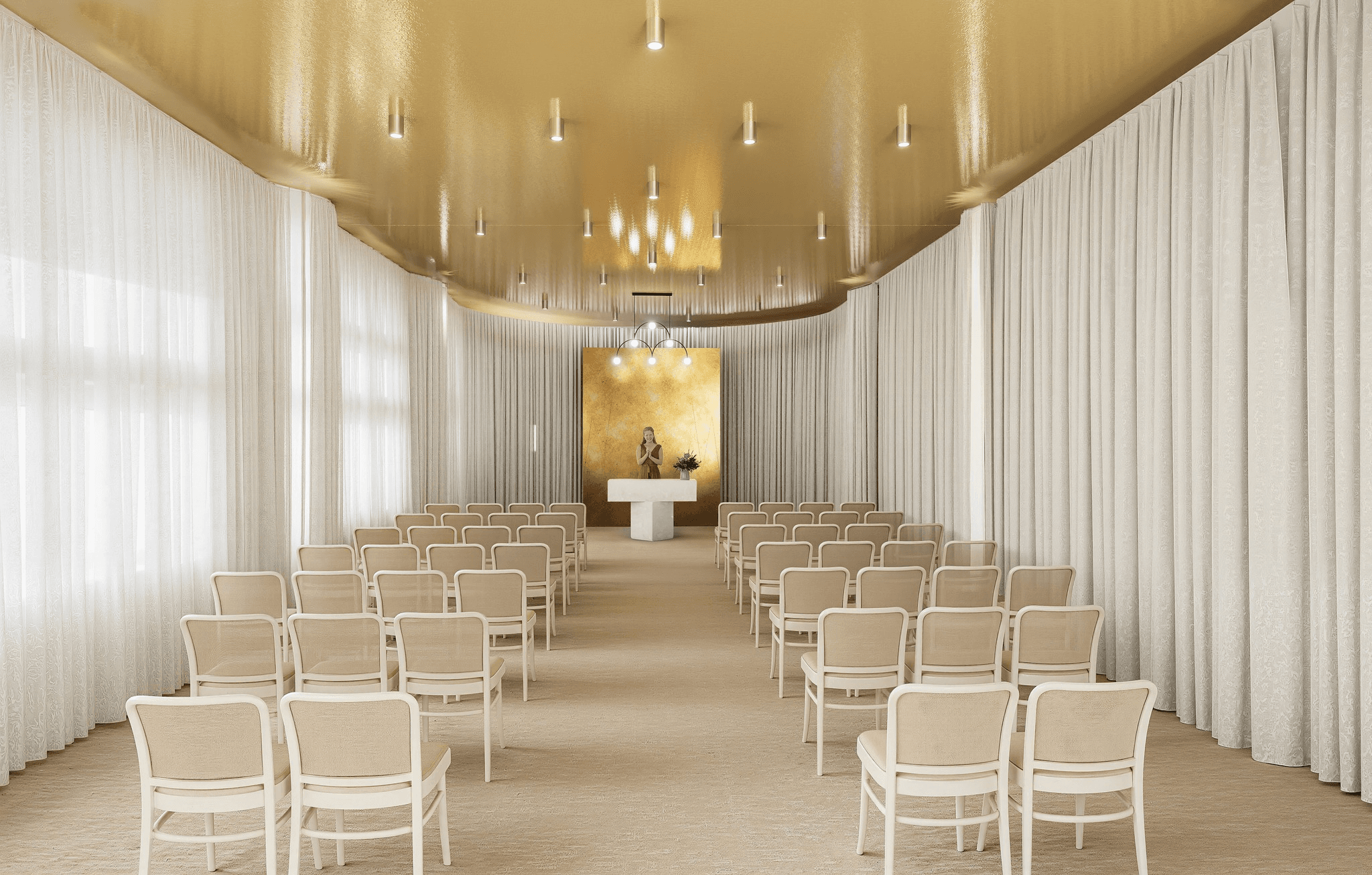 Kromě sportovní haly ukázala radnice také vizualizace nové obřadní síně